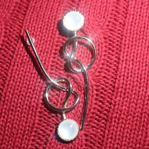 Geometrical Loop Earrings